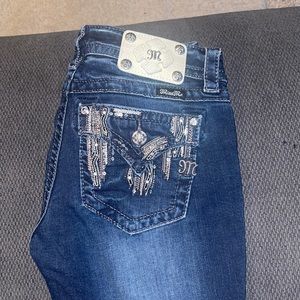 MissMe signature crop jeans